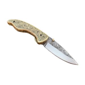 Cuchillo para Mantequilla Hecho a Mano con Madreperla y Mango con Acabado en Plata Antigua para Comidas Premium y Decoración de Mesa para Ocasiones Especiales - Product Image 5