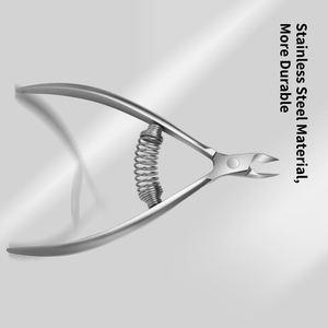 Cortauñas de Acero Inoxidable para Bebés y Niños, Apertura de Mandíbula de 12.5mm, Punta Recta y Afilada, Doble Resorte Duradero de Lujo para Uñas Gruesas - Product Image 2