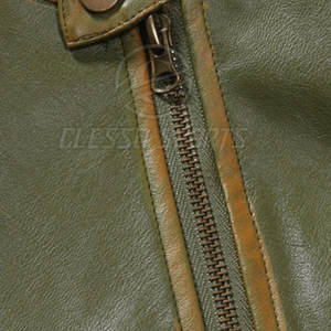 Chaqueta de Cuero para Hombre, Suave, Cómoda, Moderna, Corte Ajustado, Estilo Vintage, a la Moda, para Otoño - Product Image 6