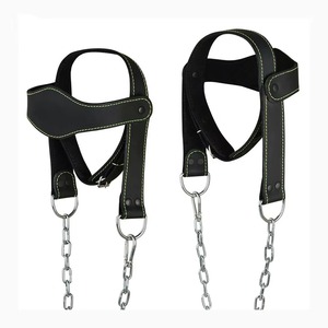 Harnais de Tête d'Entraînement de Gym 2026 – Accessoire d'Équipement de Fitness avec Chaîne en Acier et Caoutchouc Durable pour Entraînement de Résistance et Musculation - Product Image 1