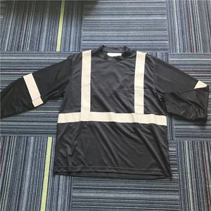 Gilet de sécurité réfléchissant haute visibilité pour hommes, super qualité, léger, en polyester, imperméable, logo personnalisable, derniers vêtements de travail - Product Image 4