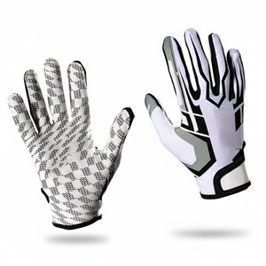 Gants de football professionnels personnalisés, avec grip amélioré, antidérapants, pour receveurs, pour l'entraînement sportif - Product Image 2