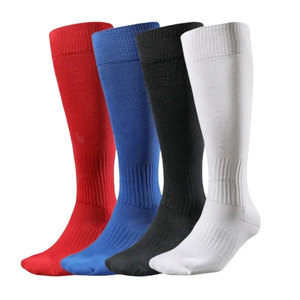 Orange Knee High Soccer <b>Socks</b> Anti-Slip Knitted Spandex Polyester <b>Men</b> Women Sports Football <b>Socks</b> Summer Standard <b>Thickness</b> - Product Image 6