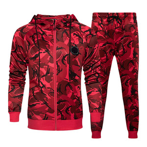 2026 New Arrival Zipper Sublimation Tracksuits High Quality Sublimation Tracksuits 100% Cotton Polyester Unisex - Product Image 1