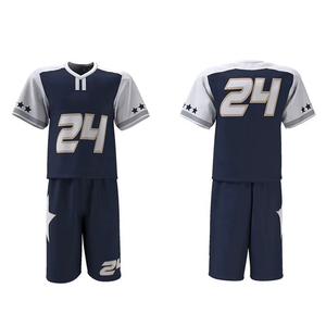 Ensemble de maillots et shorts d'équipe de lacrosse et de tennis OEM, logo personnalisé, nom, numéro, impression par sublimation, directement de l'usine - Product Image 3
