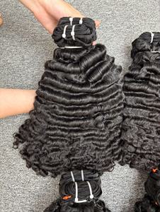 Pelucas de cabello humano con cierre de encaje rizado birmano SDD de Color Natural barato, cutícula cruda alineada para extensiones de cabello de mujeres negras - Product Image 6