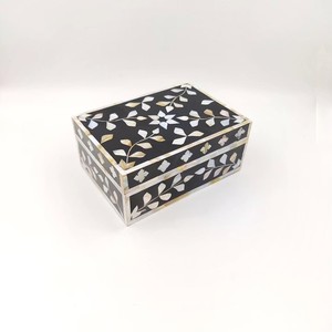 Caja Decorativa de Nácar con Incrustaciones de MOP, Caja de Almacenamiento de Joyas Hecha a Mano, Caja de Regalo, Caja de Recuerdos, Decoración de Lujo para el Hogar, Venta al por Mayor de MOP - Product Image 3