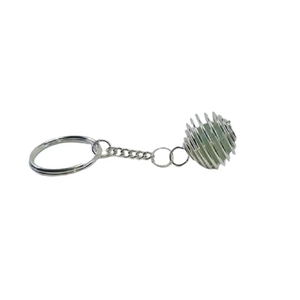 Llavero de cristal de alta calidad, aventurina verde, zafiro envuelto en alambre, llavero de piedra natural, regalos para mujeres. - Product Image 3