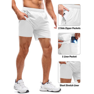 Men's Plus Size Waterproof Anti-Wrinkle Canvas <b>Mid</b> Waist Sports Casual Shorts with Multiple Pockets Joggers Shorts For Men - Product Image 6