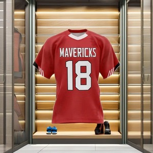 Camisetas de Fútbol Personalizadas Verdes, Cortas, Transpirables, Estampadas en Poliéster, para la Temporada de Verano, con Técnicas de Corte Automatizadas - Product Image 2