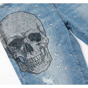 Shorts en jean foncé pour homme, coutures durables, polyvalents pour un usage quotidien - Product Image 6