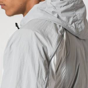 2026 Custom Men's <b>Summer</b> Nylon Tracksuit Zip Windbreaker Jacket and <b>Trouser</b> Set for Sports Men's Track Windbreaker Set - Product Image 3