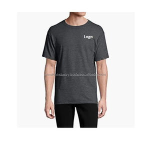 เสื้อยืดผ้าฝ้าย100% ลำลองสำหรับผู้ชายและผู้หญิงแบบใหม่เสื้อยืดสีทึบพิมพ์โลโก้ตามสั่ง150 GSM unisex MOQ 10ชิ้น - Product Image 5