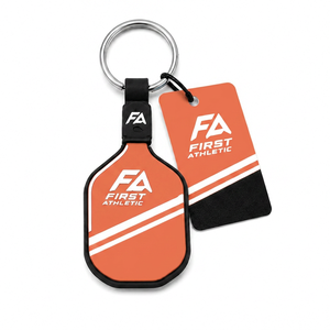 Mini Pickleball Keychain Featuring Paddle and Ball Charm High Quality Metal <b>Ring</b> Ideal for Keys Travel Bags and Daily Carry - Product Image 4