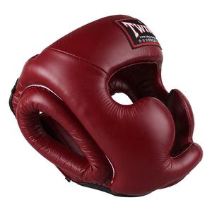 Protector de Cabeza de Boxeo Ajustable de Cuero de Primera Calidad, Hecho a Medida para Gemelos, Equipo de Seguridad Profesional para Kickboxing - Product Image 2