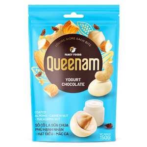 Chocolate Dragee de Fábrica Más Vendido por el Fabricante, OEM/ODM, HALAL, Chocolate con Yogur, Recubierto de Chocolate, con Almendras, Anacardos y Nueces de Macadamia, 150 g, Snack - Product Image 1