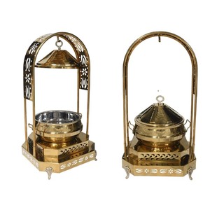 New Stainless Steel Chafing Dish Food Warmer for Wedding Restaurant Hotels and Parties High Quality Made in India - Product Image 4