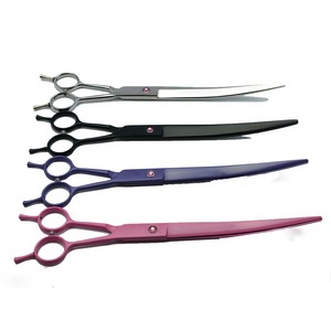 Nouvel arrivage : Ensemble de ciseaux de coiffure personnalisés en acier inoxydable pour salon, ciseaux de barbier pour gauchers - Product Image 1