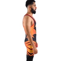 Blaze Fight Wear haute qualité Compression Fitness Singlet lavé respirant séchage rapide confortable musculation lutte entraînement