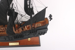 Miniatura de Barcos de Vela Antiguos BLACK PEARL - Coleccionable Náutico Antiguo para Decoración del Hogar o Regalos - Product Image 4