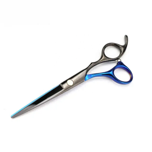 Tijeras profesionales de peluquero de acero inoxidable de 6 pulgadas con hoja recta afilada, uso de salón, tijeras de corte de pelo de Metal para el cuidado de la belleza - Product Image 3