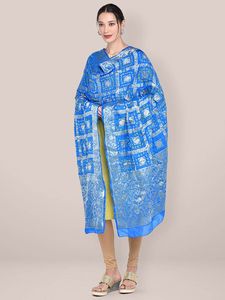 Vente en gros de dupatta Bandhani, dupatta traditionnel indien tie-dye - Product Image 4