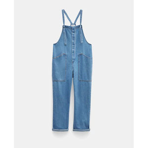 Overoles de Trabajo para Mujer, Duraderos, de Algodón, con Tirantes Ajustables, Suaves y Cómodos, Ideales para Trabajos al Aire Libre o Uso Casual - Product Image 1