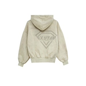 Custom Vintage Wash Fleece Hoodie Blank Oversized Boxy Fit Hoody Heavyweight Cotton Streetwear <b>Pullover</b> <b>Men</b> Clothing Manufacture - Product Image 6