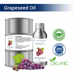 Aceite de Semilla de Uva Orgánico Prensado en Frío, Aceite Natural para Cuidado Personal y Belleza - Product Image 1