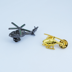 Hot Bán 3D Máy Bay Kim Loại Ve Áo Pins Máy Bay Hành Khách Máy Bay Trực thăng Máy Bay Chiến Đấu Máy Bay Mở Thiết Kế Máy Bay Pin Phù Hiệu - Product Image 1