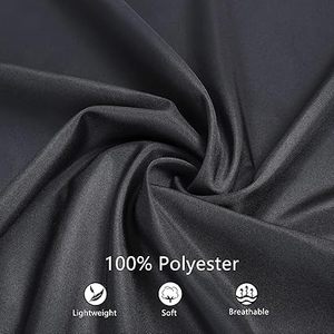 Cape de coiffure professionnelle en polyester écologique grande taille pour coupe de cheveux, coloration, maquillage et coiffage - Product Image 4