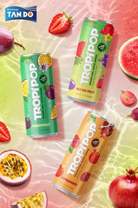 Bebida Carbonatada de Té Sin Azúcar Tropipop de 330 ml, Muestra Gratis, Diseño Gratuito, OEM Disponible - Product Image 5