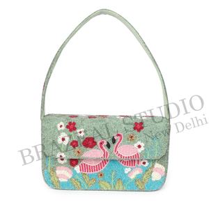 Nuevo Bolso de Mano BRAZEAL STUDIO para Mujer, Diseño de Moda, con Cuentas, Patrón Geométrico, para Cubrir el Hombro, para Bodas - Product Image 1