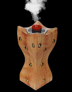 Brûleur d'encens en bois d'acacia naturel de conception unique et brûleur d'encens en bois élégant de meilleure qualité décoration de la maison Falak World Export - Product Image 5