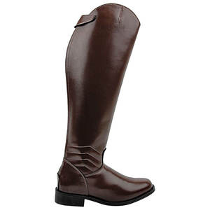Bota de Montar para Caballo, de Cuero Sintético de Color Sólido, Protección Completa para Montar a Caballo - Product Image 4