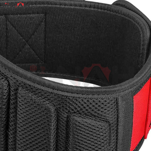 High Quality Neoprene Gym Belts with Customized Logo Nylon Waist <b>Trainer</b> For Sports And Fitness For Nylon Weight Lifting Belts - Product Image 4
