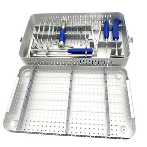 Juego de Instrumentos Ortopédicos para Clavos Intramedulares Elásticos, Instrumentos Quirúrgicos de Acero Inoxidable para Clavado IM con Estuche de Esterilización - Product Image 1