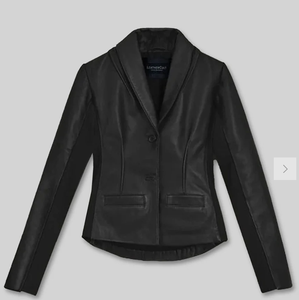 Chaqueta de Cuero Nueva Colección, Resistente al Viento, para Hombre y Mujer, Estilos Personalizados, Charlotte Burnt, Múltiples Colores, 2026 - Product Image 2