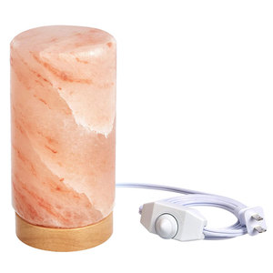 Lampe en sel rose de l'Himalaya de première qualité, 100% naturelle et raffinée, en forme de bol, emballée dans un sac, pour la décoration - Product Image 5