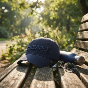 Gorra de Béisbol de Algodón Bordada Personalizada One Apex, Ajustable, Premium, Unisex, Estilo Casual Urbano - Product Image 2