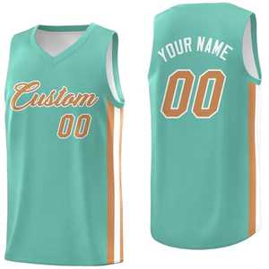 Maillot de basket-ball personnalisé en mesh, nom de l'équipe 00, impression sublimée, unisexe, sans manches, col rond, vêtements de sport pour adultes - Product Image 3