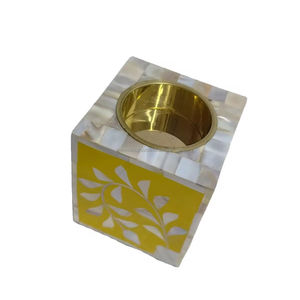 Quemador Bakhoor de resina de madera Hexagonal de lujo con detalles de nácar para Eid Ramadan y decoración de sala de estar espiritual - Product Image 2