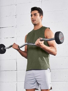 Débardeur de sport pour homme de qualité supérieure, en spandex/coton, séchage rapide, anti-UV, respirant, pour la salle de sport et l'entraînement, sans manches - Product Image 3