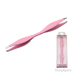 Pinzas de Doble Punta para Cejas, de Acero Inoxidable, Ligeras y de Lujo, Herramienta para Extensión de Pestañas - Product Image 2