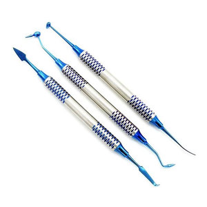 Juego de Espátulas para Resina Compuesta Dental, Recubiertas de Titanio, Herramientas de Restauración de Precisión para Instrumentos Quirúrgicos Dentales - Product Image 4