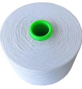 RECYCLED OPEN END BLEACH WHITE YARN NE 6/1 8/1 10/1 16/1 20/1 24/1 30/1 32/1 34/1 40/1 POLY COTTON BLEND YARN KNITTING WEAVING