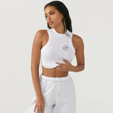 Débardeur côtelé en coton coupe ajustée pour femme – Collection été 2026 – Style décontracté chic streetwear - Product Image 4