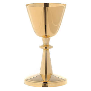 <b>Top</b> Selling Brass Church Chalice with <b>Shiny</b> Polish Floral Embossed Engraved Design High-Quality Religious Wedding Drinking Cup - Product Image 6