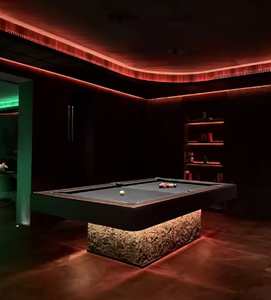 Table de billard Velar Stone Argmac personnalisable pour divertissement en intérieur, usage domestique, hôtelier et club - Product Image 3