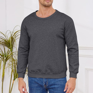 Sweat-shirt pour homme coupe athlétique, personnalisable, anti-transpiration, vêtements de sport décontractés pour la course à pied et les activités quotidiennes - Product Image 2